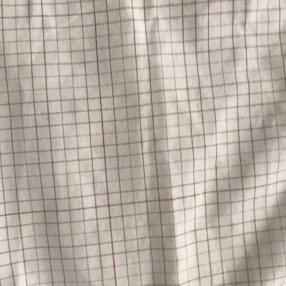 Micros 31 Waist Casual Grid Board Shorts Flat Front Check 11" Vacation Summer - Picture 3 of 7